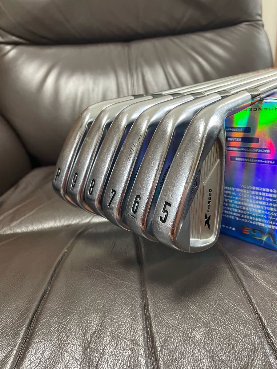 キャロウェイXフォージド2018アイアンcallaway X FORGED美品 Callaway キャロウェイ 中古アイアンセット X FORGED (2018) 6本
