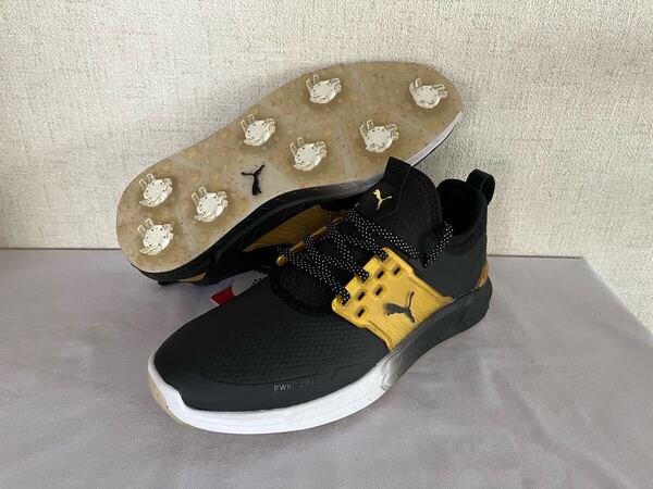 送料無料◆未使用品◆PUMA GOLF イグナイト ARTICULATE GOLD ◆(25.0)◆377226-01◆プーマ ゴルフシューズ
