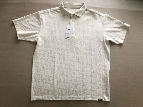 送料無料◆サンプル品◆プーマ ゴルフ FOG ジャガード AOP 半袖ポロシャツ◆(L)◆633301-03◆PUMA GOLF・