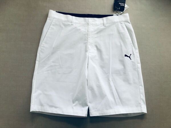 送料無料◆新品◆プーマ ゴルフ COOLCELL ショートパンツ◆(XL) w86cm◆630733-02◆PUMA GOLF・ハーフパンツ