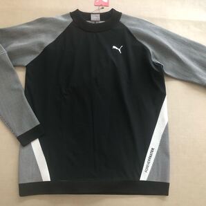 送料無料◆サンプル品◆プーマ ゴルフ PF パフォーマンス リブ コンビ クルースウェット◆(L)◆630421-01◆PUMA GOLF