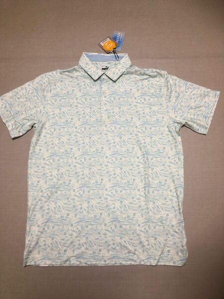 送料無料◆サンプル品◆プーマ ゴルフ CLOUDSPUN ウォーターフォール ポロ ◆(L)◆629148-03◆PUMA GOLF・半袖シャツ