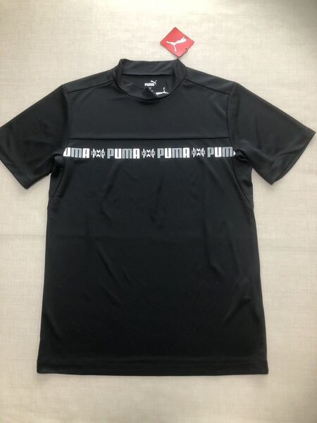 送料無料◆新品◆PUMA GOLF モックネック 半袖シャツ◆(M)◆624652-01◆プーマ ゴルフ