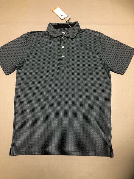 送料無料◆サンプル品◆プーマ ゴルフ MATTR TILE 半袖ポロシャツ◆(L)◆631989-04◆PUMA GOLF・
