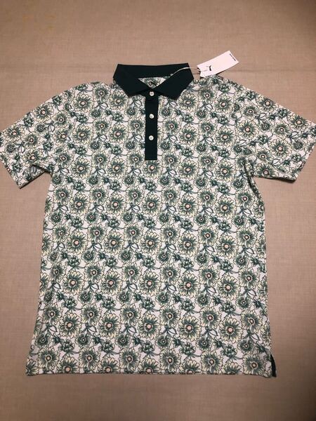 送料無料◆サンプル品◆プーマ ゴルフ FLOWER FIELDS カノコ 半袖ポロシャツ◆(L)◆631757-01◆PUMA GOLF