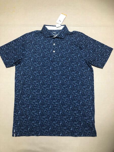 送料無料◆サンプル品◆プーマ ゴルフ MATTR PEACH スタンド ポロシャツ◆(US:M)◆日本サイズ (L) 相当◆630579-01◆PUMA GOLF