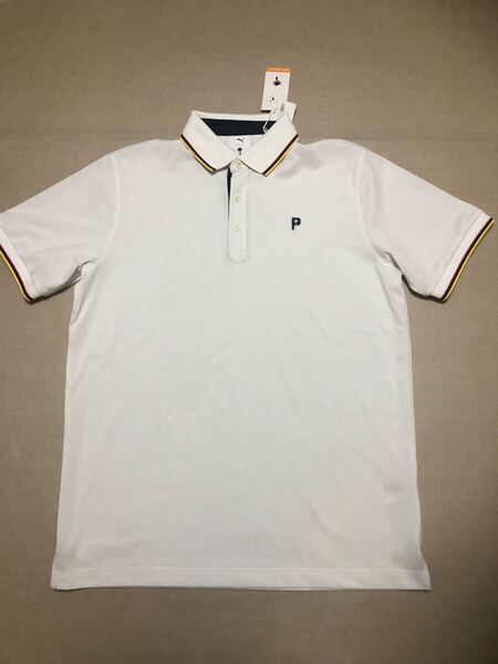 送料無料◆サンプル品◆プーマ ゴルフ x PTC TIPPED ポロシャツ◆(US:M)◆日本サイズ (L) 相当◆630034-02◆PUMA GOLF