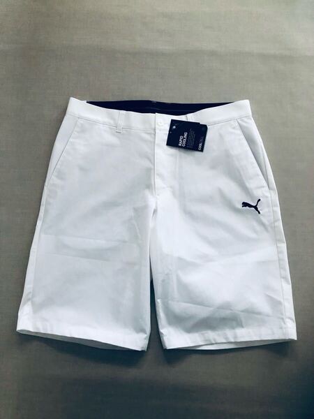 送料無料◆新品◆プーマ ゴルフ COOLCELL ショートパンツ◆(L) w82cm◆630733-02◆PUMA GOLF・ハーフパンツ