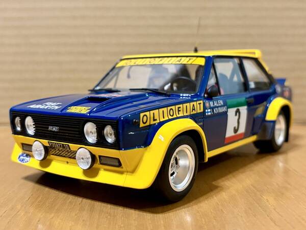 1/20 タミヤ フィアット131 アバルトラリー OLIO FIAT 完成品