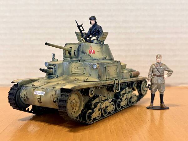 1/35 タミヤ イタリア 中戦車 M13/40 カーロアルマート完成品