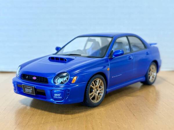 1/24 タミヤ スバル インプレッサ WRX STi 完成品