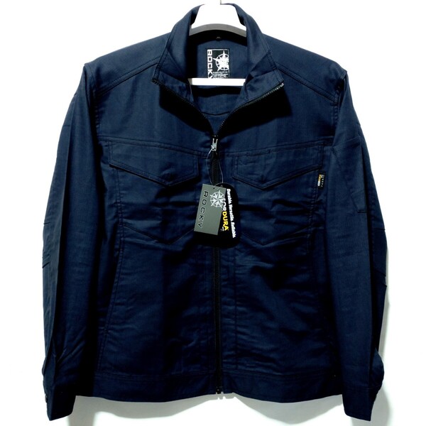 特価/未使用【サイズ=4L(3XL)】ROCKY/作業着/メンズ/長袖/ジャケット/胸囲=110~118cm/navy②