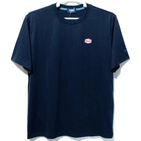 特価/未使用【サイズ=LL(XL)】VANSPORTS/ヴァンスポーツ/胸ワンポイント/メンズ/半袖/Tシャツ/胸囲=104~112cm/navy②