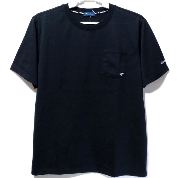 特価/未使用【サイズ=LL(XL)】TOURSTAGE/ツアーステージ/ブリヂストン/メンズ/ポケット付き/半袖/Tシャツ/胸囲=104~112cm/black②