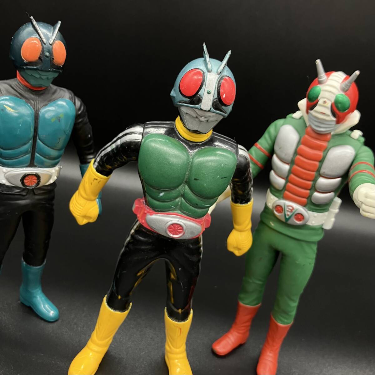 1スタ】レア 仮面ライダー ショッカー秘密基地セット ソフビ