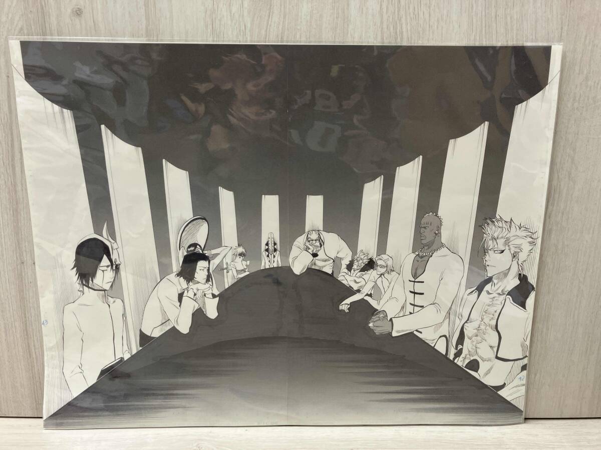 開封のみ】 BLEACH 複製原稿 2枚セット 複製原画 WJ50周年 B4