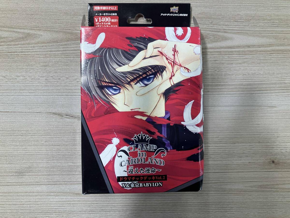 未開封】clamp x カード limited edition Ⅰ、Ⅱ、Ⅲ