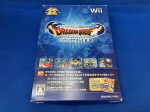 箱、ケース傷み汚れあり Wii ドラゴンクエスト25周年記念 ファミコン&スーパーファミコン ドラゴンクエストⅠ・Ⅱ・Ⅲ
