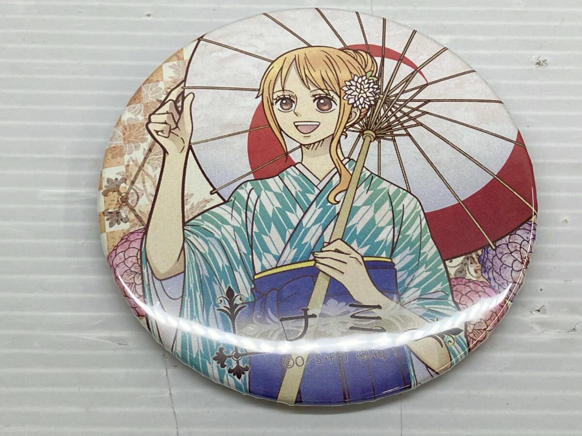 ONE PIECE 麦わらストア限定 ナミ ロビン 缶バッチ セット 未開封