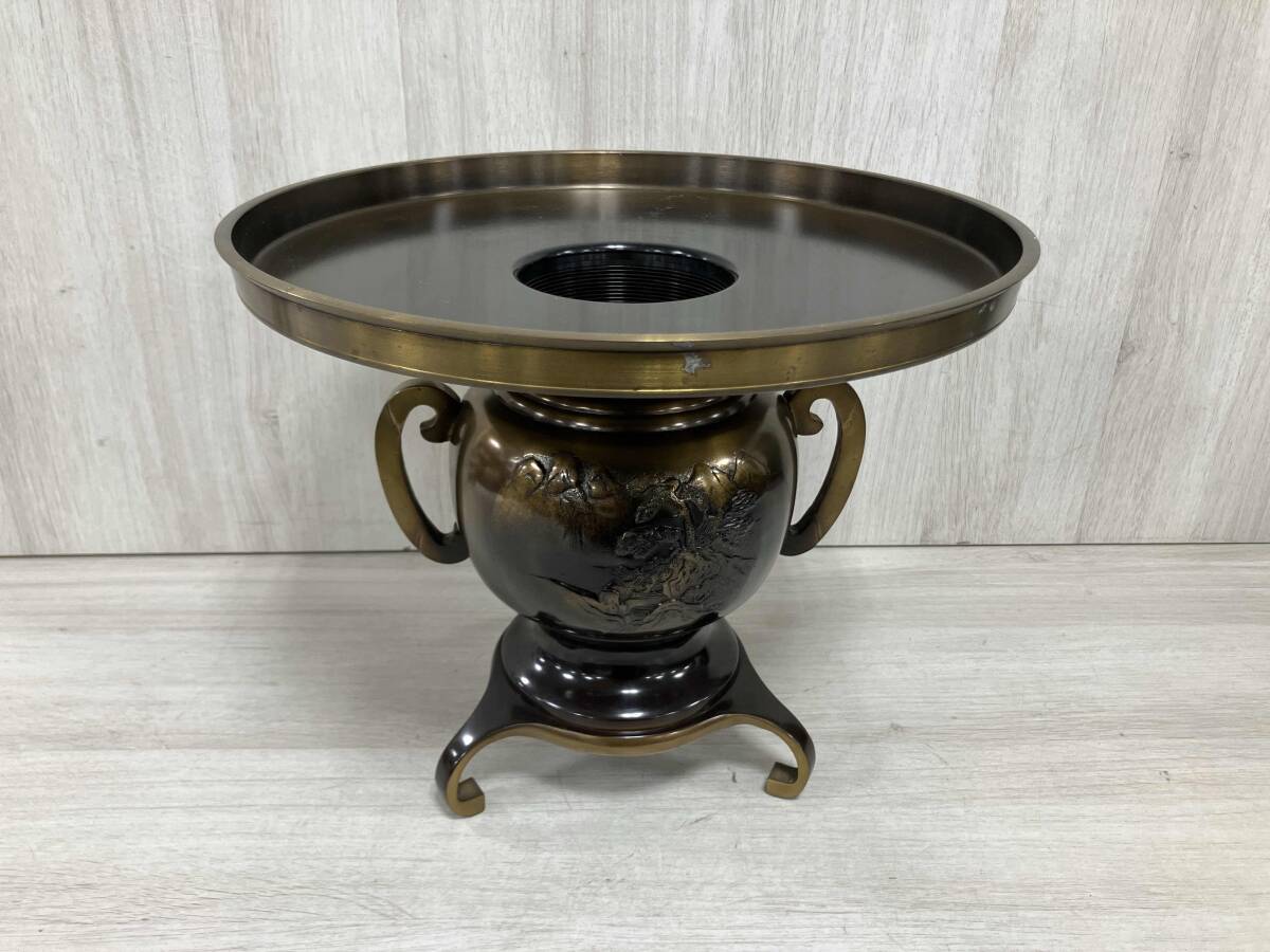 薄端（山水地絞）新品・美品 （銅器について | 鉄瓶・銀瓶 情報