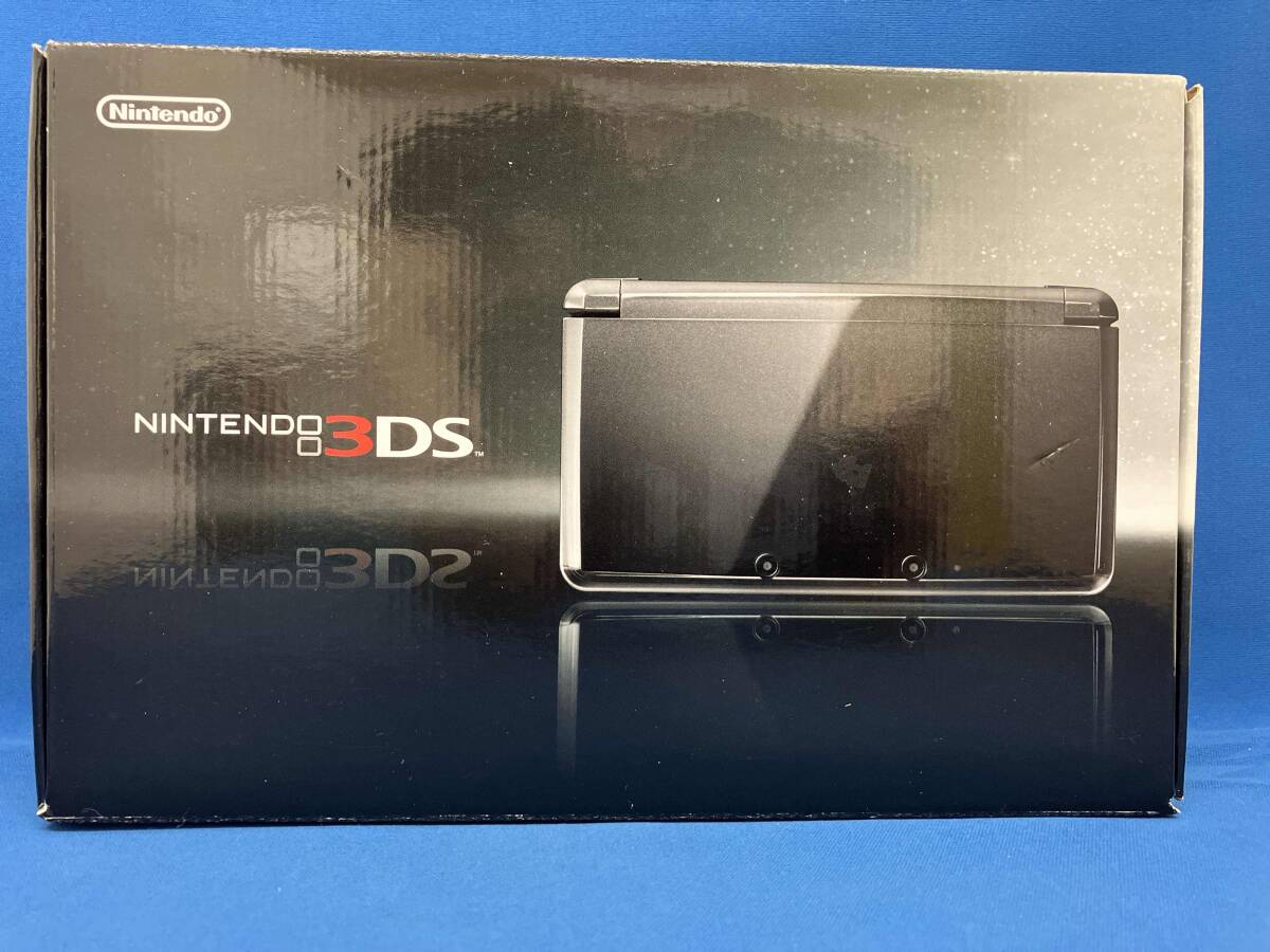 ニンテンドー3DS コスモブラック本体 [訳あり]ジャンク 通電