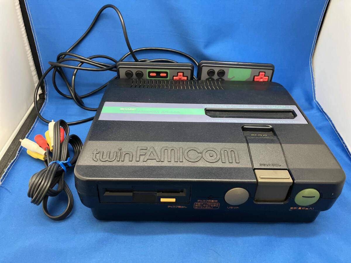 ツインファミコン黒セット動作品