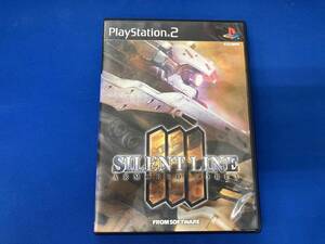 背表紙日焼けあり PS2 アーマード・コア3 サイレントライン