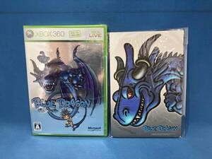 【未開封品】Xbox360 ブルードラゴン 予約特典マウスパッド&シール付属