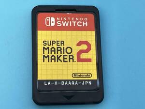 ジャンク 【動作確認済み】 ソフトのみ ニンテンドースイッチ スーパーマリオメーカー 2