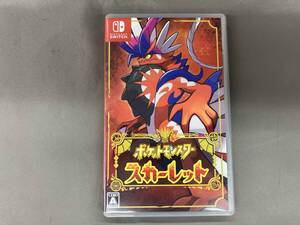 ニンテンドースイッチ ポケットモンスター スカーレット