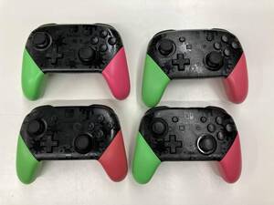 Nintendo switch proコントローラー スプラトゥーン2 エディション 4点セット