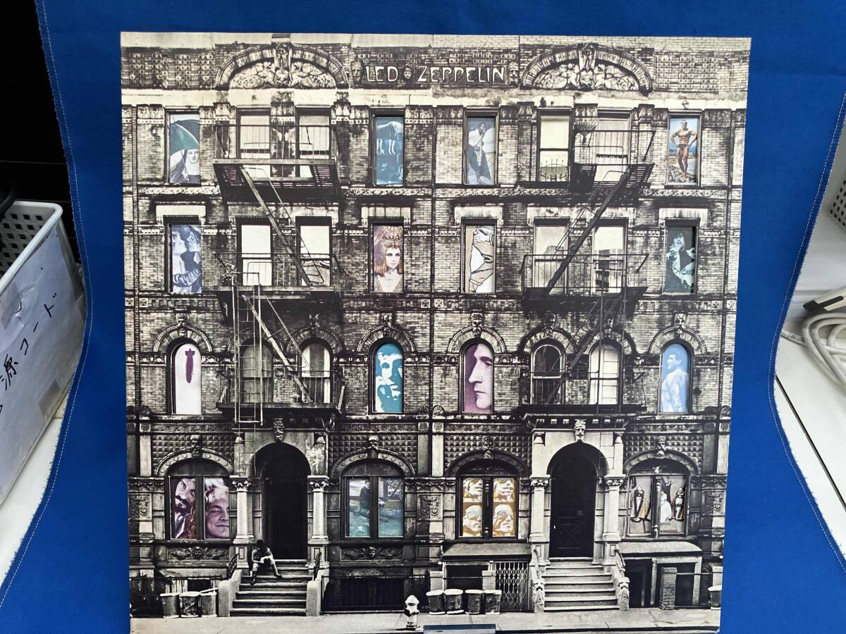 【美品】レッド・ツェッペリン / フィジカル・グラフィティ　LPレコード2枚組 Amazon.co.jp: フィジカル・グラフィティ: ミュージック