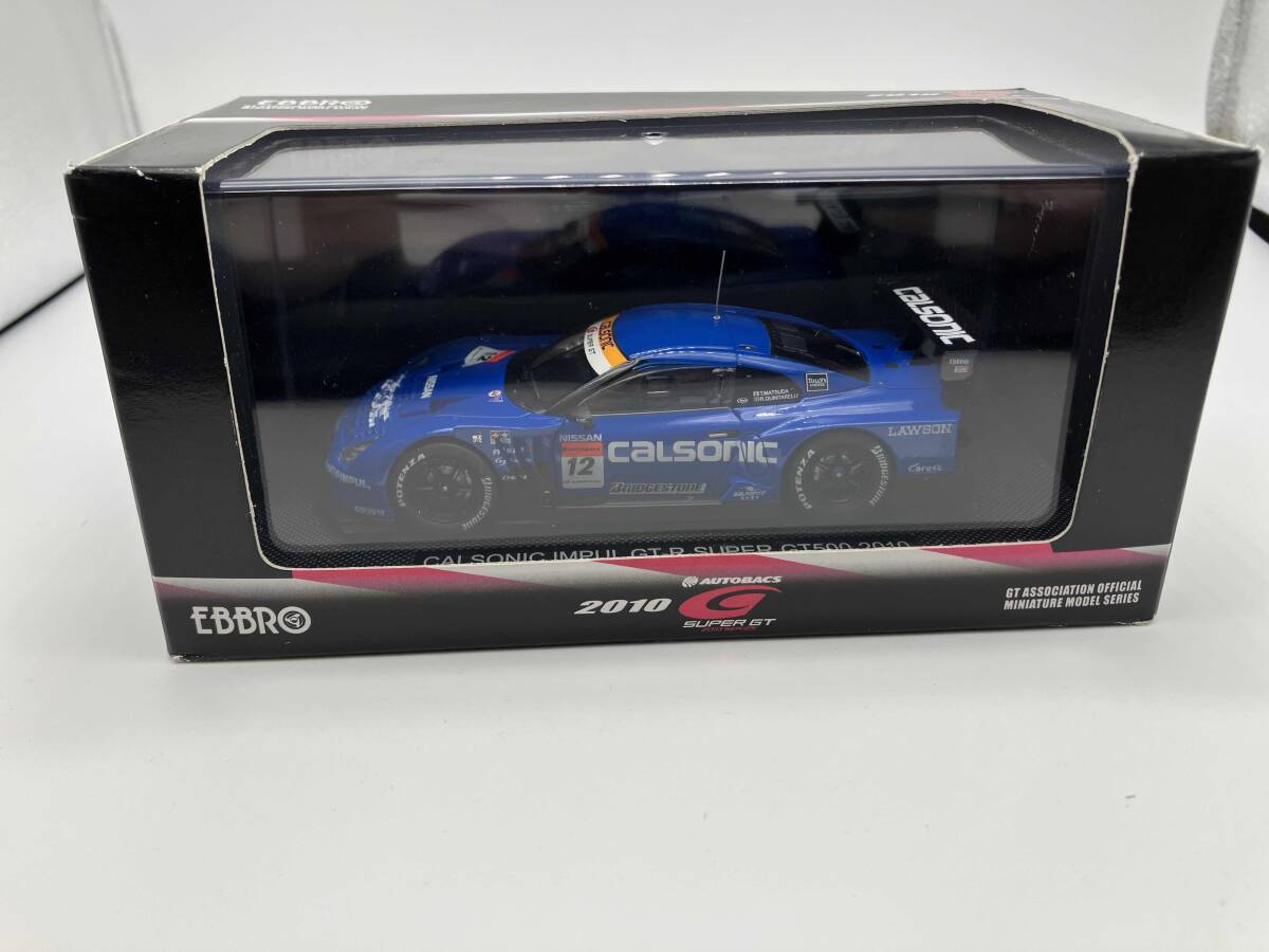 エブロ 1/43日産インパルカルソニックGT-R 2014 直筆入り Amazon | エブロ 1/43 カルソニック インパル GT-R 2014 #12