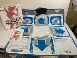KONAMI ダンスダンスレボリューション ミュージックフィット ソフト、コントローラーセット