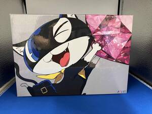 PS4 ペルソナ5 スクランブル ザ ファントム ストライカーズ オタカラBOX ほぼ未使用 シュリンク付 Blu-ray サントラ ポーチ 手拭い 資料集