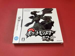 中身未開封 ニンテンドーDS ポケットモンスター ホワイト