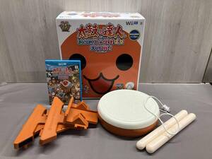 WiiU 【同梱版】太鼓の達人 あつめて★ともだち大作戦! 専用コントローラ「太鼓とバチ」1セット