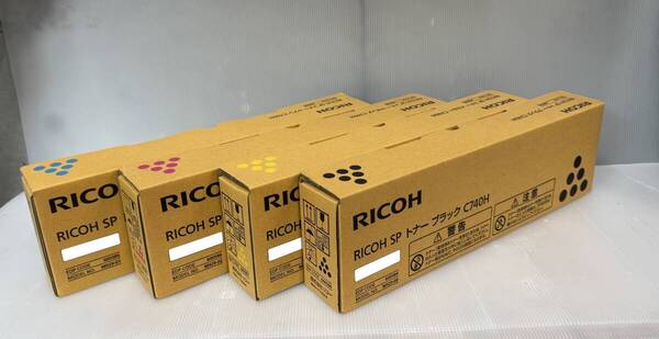 ★送料無料★新品未使用★RICOH純正トナーC740H ブラック×1シアン×1イエロー×1マゼンタ×1 合計4色4本セット対象機種C740.C750.C751★