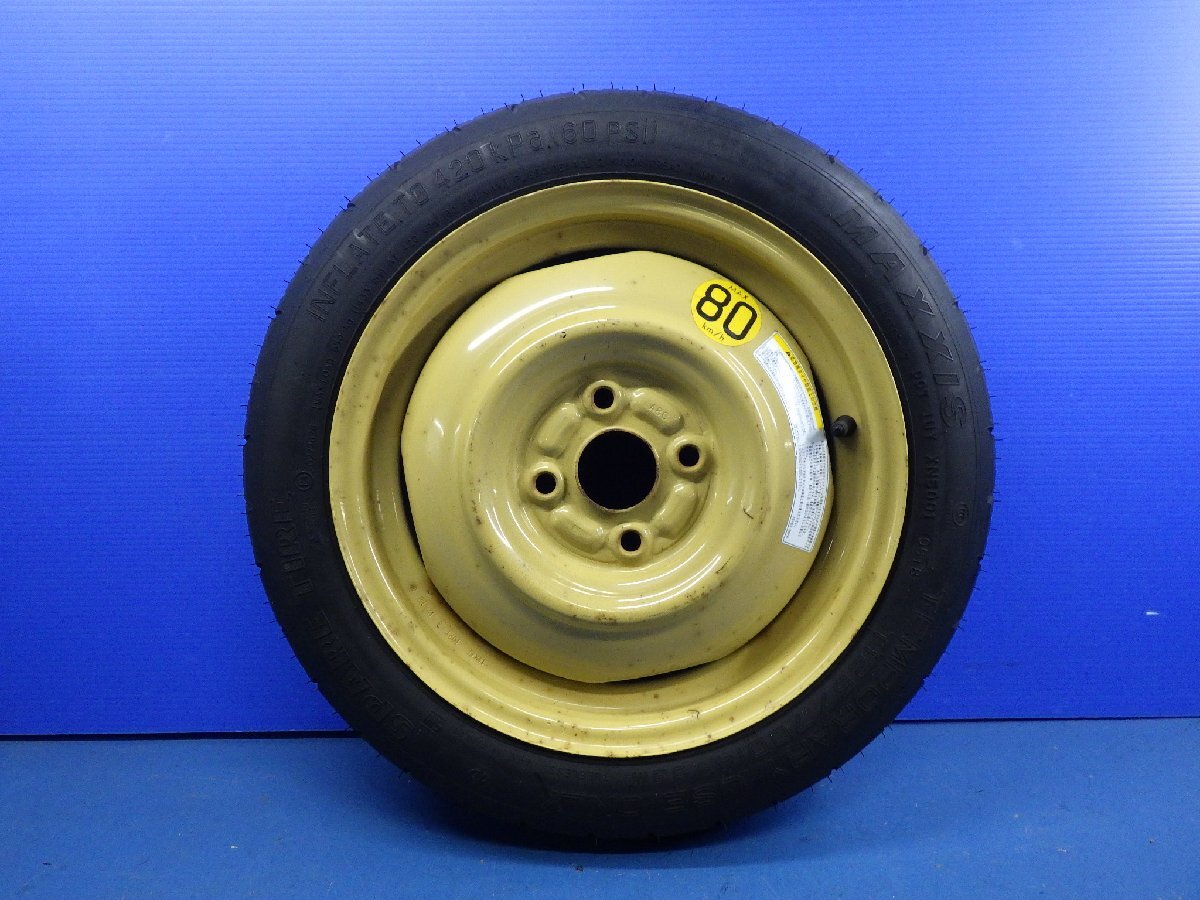 T125/70D17--17インチスペアタイヤ テンパータイヤ テンポラリー 2025年最新】Yahoo!オークション -t125 70d17の中古品・新品・未