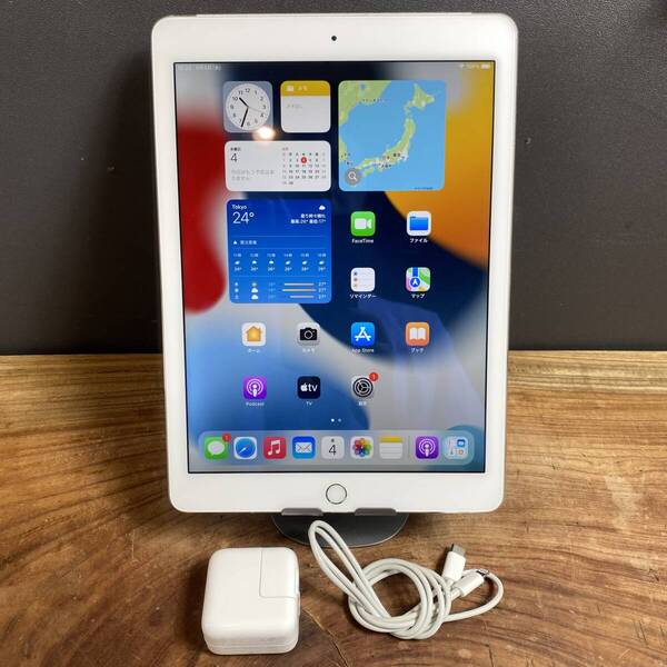 【美品】Apple iPad Air2 / 16GB / SIMフリー / Wi-Fi+Cellularモデル/シルバー/8