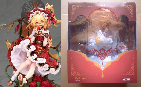 中ブリスター未開封【アルター】1/8 スケール 東方Project フランドール・スカーレット 完成品フィギュア