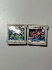 3DS ポケットモンスター Y X ソフトのみ