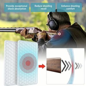 シューティングベスト用 反動緩和パッド クレー射撃 スラッグ