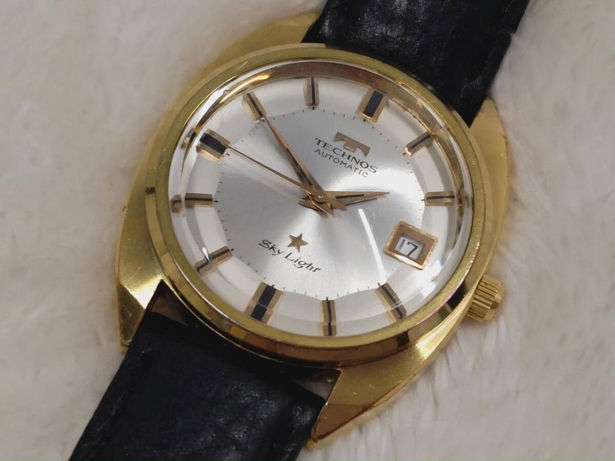 TECHNOS/Sky Light/腕時計/稼働品 Yahoo!オークション -「technos sky light」の落札相場・落札価格