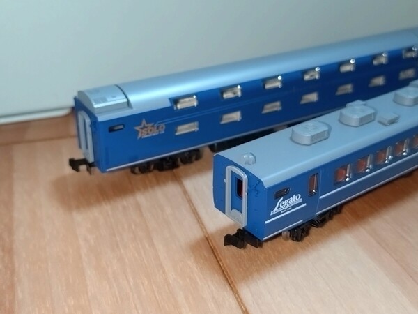 【新品未使用!】TOMIX トミックス 98858(98859増結にも!) JR 24系25形 寝台特急 なは スハネ25/オハ24-300 セットバラし品