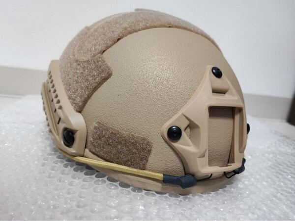 NIJ-IIIA レベル3A Ops-Core Fast 防弾ヘルメット タクティカルヘルメット TAN team wendy 2025年6月製
