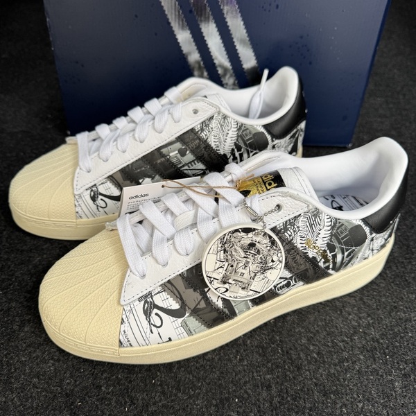 25.5cm 新品未使用 adidas STAR WARS SUPERSTAR XLG C3PO アディダス スターウォーズ スーパースター コラボ スニーカー シューズ 箱有り
