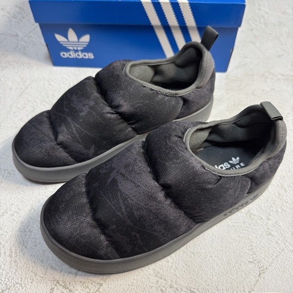 25.5cm 新品未使用 adidas Originals PUFFYlETTE アディダス オリジナルス パフィレッタ スニーカー シューズ スリッポン ブラック 箱有り