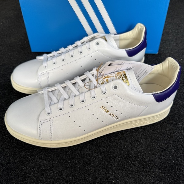 27.5cm 新品未使用 adidas STAN SMITH LUX アディダス オリジナルス スタンスミス ラックス プレミアム レザー スニーカー シューズ 箱有り