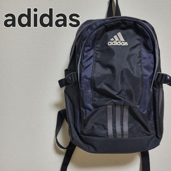 adidas アディダス バックパック リュック コンパクトサイズ ネイビー